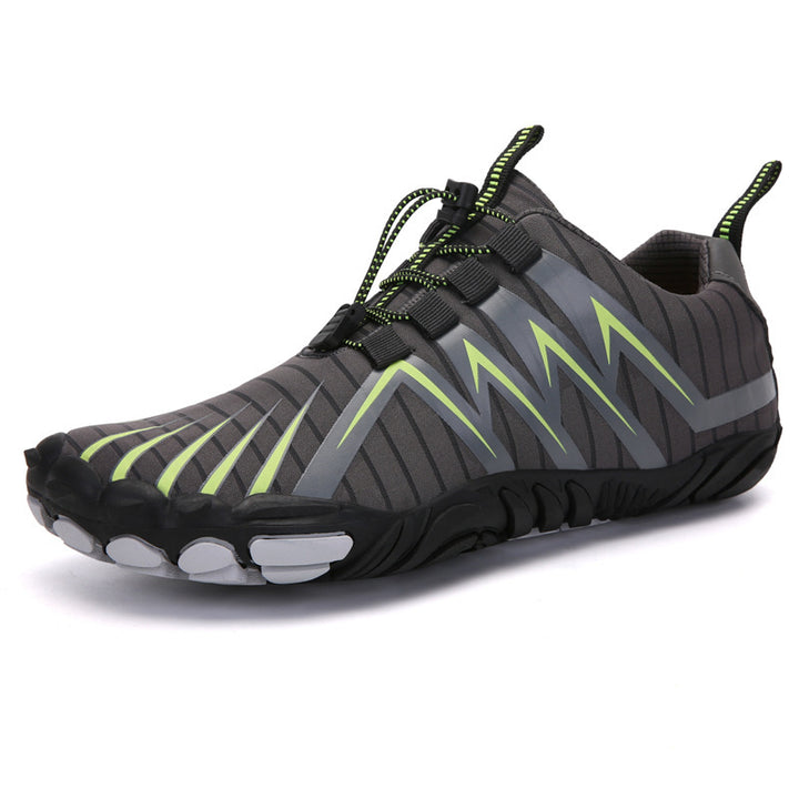 Women's nano elastic aquasport shoe with quick pull closure, non-slip rubber sole, and flexible toe protection Mune Fashion