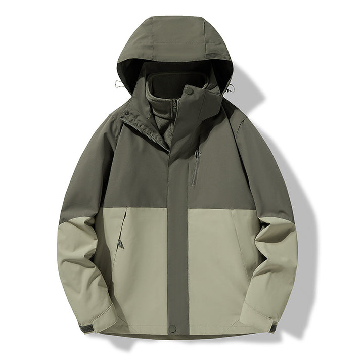 Men's Technical Outdoor Jacket with Adjustable Hood Design Mune Fashion 1787797283