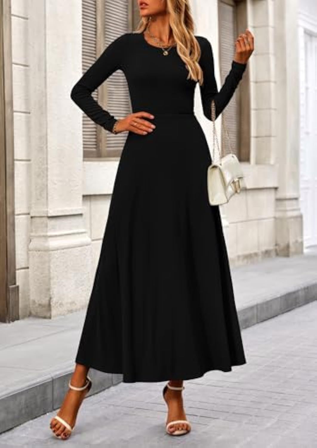 Ladies Flowing Maxi Dress Mune Fashion