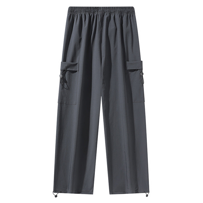 Men's Comfortable Cargo Pants with Adjustable Waist Mune Fashion