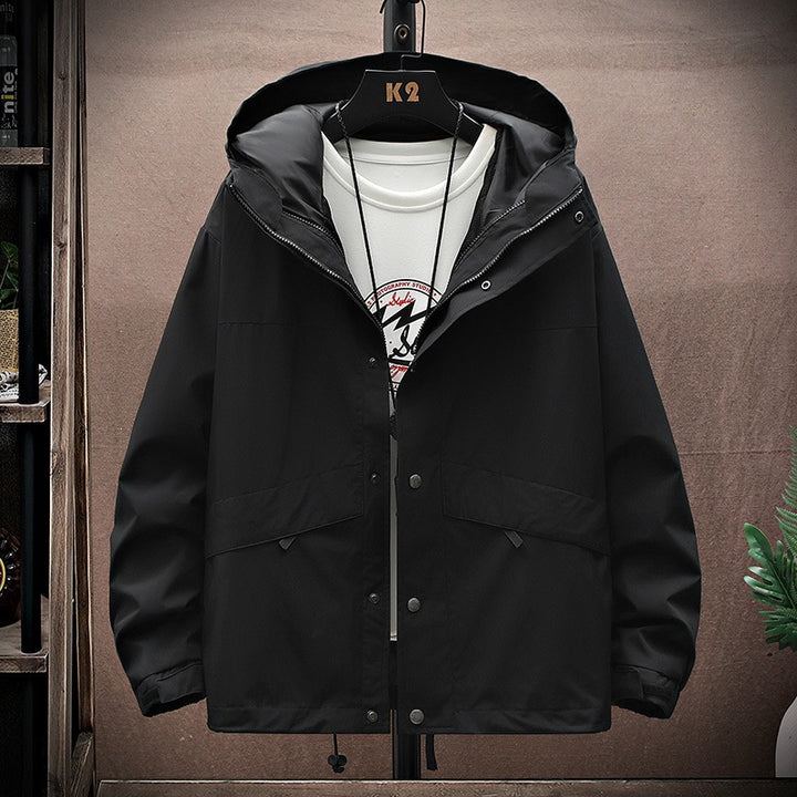 Men's functional jacket with adjustable hood system Mune Fashion
