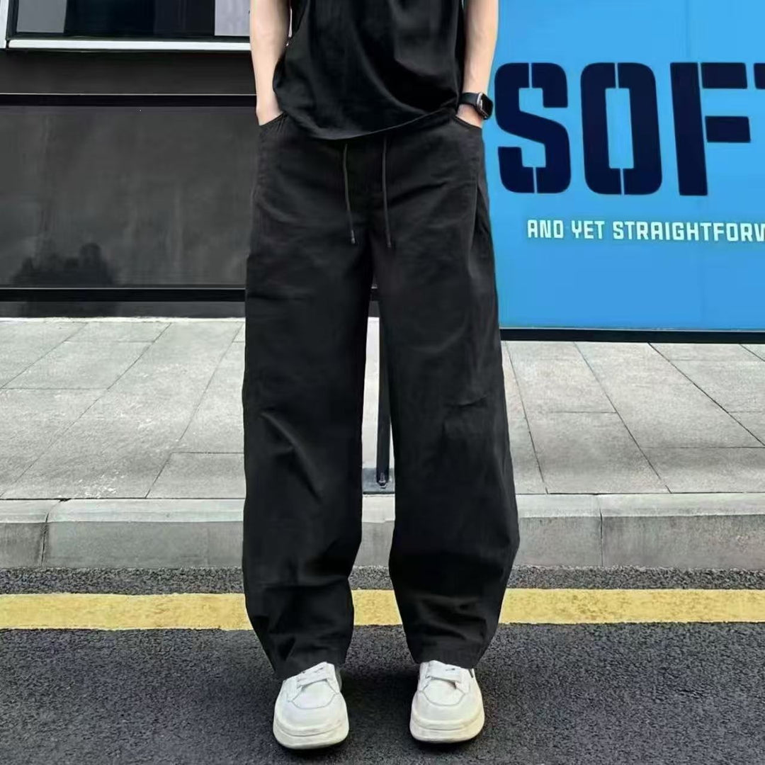 Women Wide Chino Jeans Mune Fashion