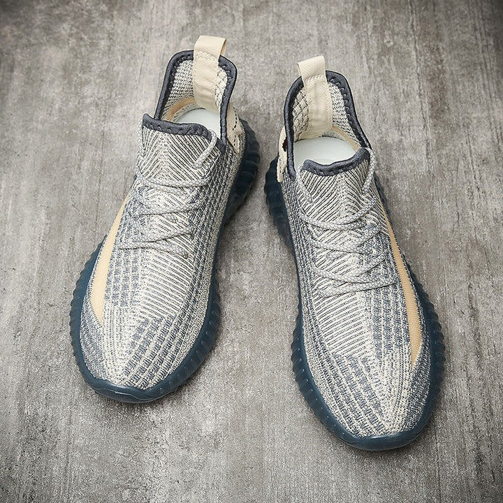 Unisex Knit Sneakers with sock-like shaft and profiled rubber sole Mune Fashion