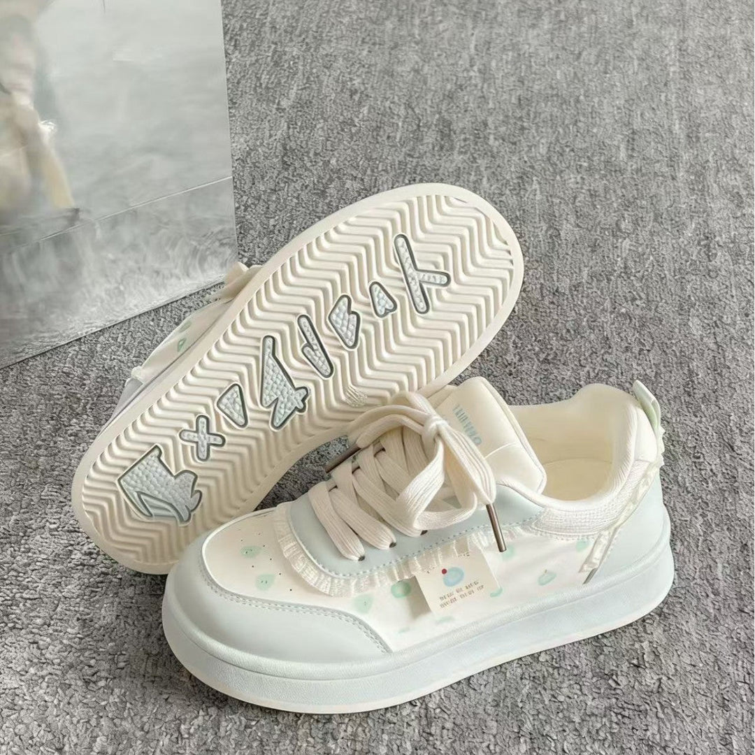 Women's Fashion Sneakers with Playful Design and High-Quality Upper Material Mune Fashion