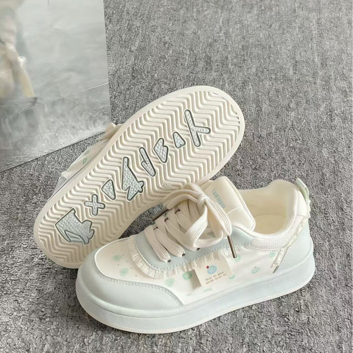 Women's Fashion Sneakers with Playful Design and High-Quality Upper Material Mune Fashion