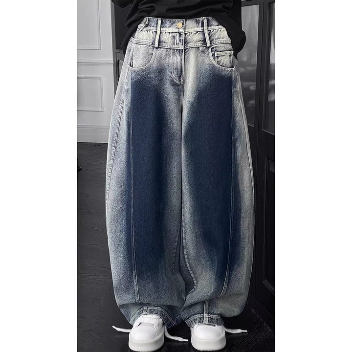 Women's Comfortable and Stylish Baggy Jeans Mune Fashion