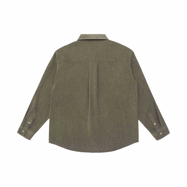 Men's overshirt jacket made of textured wool blend with chest pocket Mune Fashion