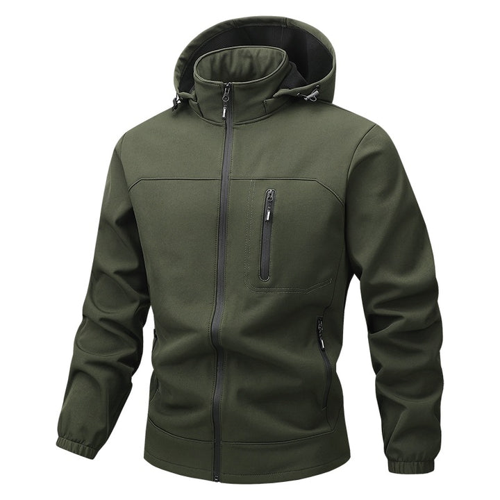 Men's Functional Sports Jacket with Hood and Jogging Pants Mune Fashion