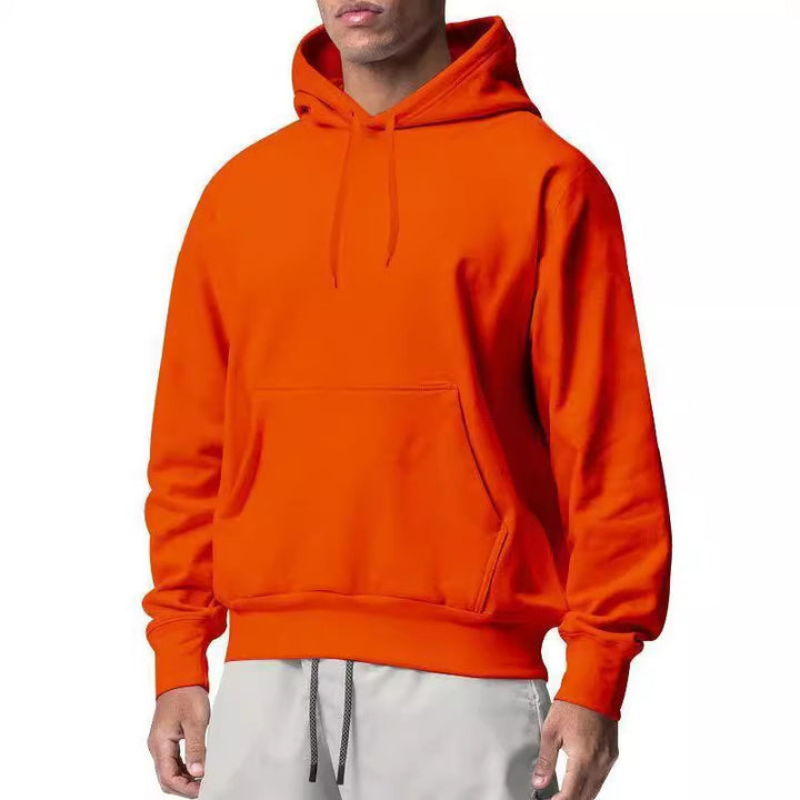 Men's nan Premium Hoodie with kangaroo pocket, brushed fleece interior, reinforced neck seam, and ribbed hem Mune Fashion