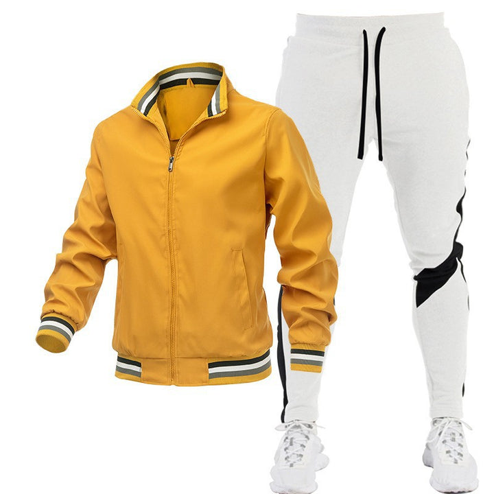 Men's Sporty Track Jacket and Jogging Pants Set Mune Fashion