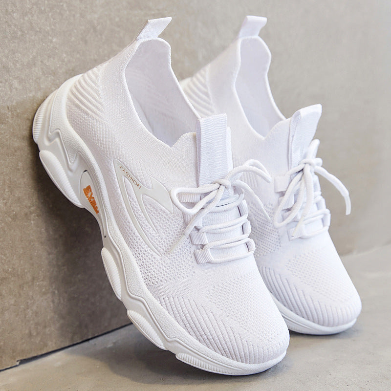 Women’s nano minimalist knitted sock sneakers with textured 3D upper material, anatomical memory footbed and profiled EVA platform Mune Fashion