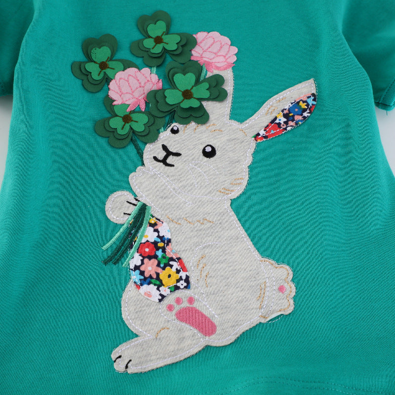 Kids T-Shirt with creative rabbit design Mune Fashion