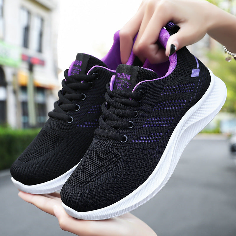 Unisex nan breathable knit sneakers with lightweight memory insole Mune Fashion