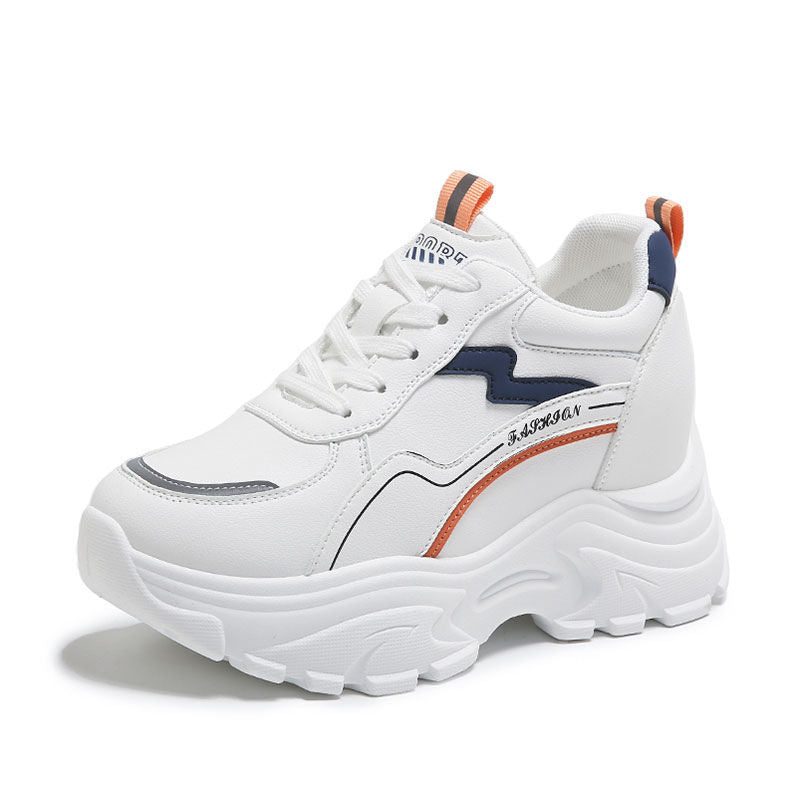 Women's sporty sneakers with cushioned profile sole and breathable upper material structure Mune Fashion