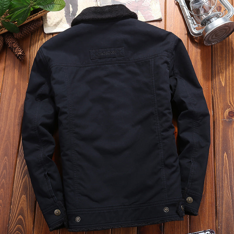 Men's Robust Outdoor Jacket with Fleece Lining Mune Fashion
