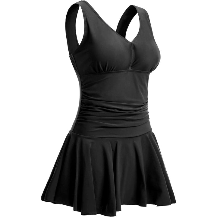 Women’s swimsuit with ruffle details and fresh cherry pattern Mune Fashion