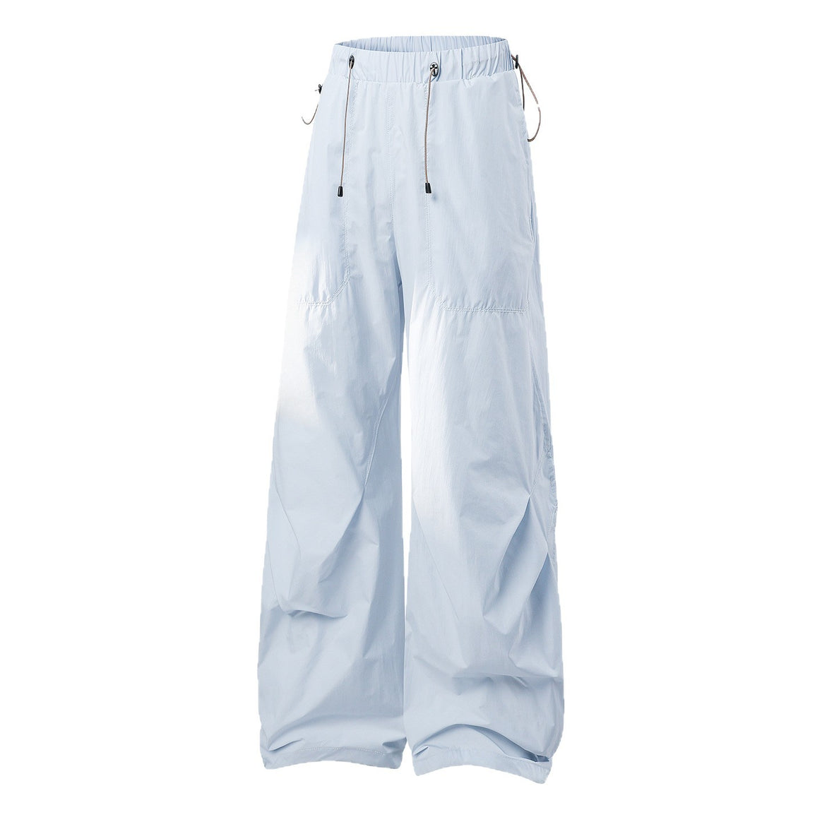 Women's wide technical cargo pants with drawstring waistband Mune Fashion
