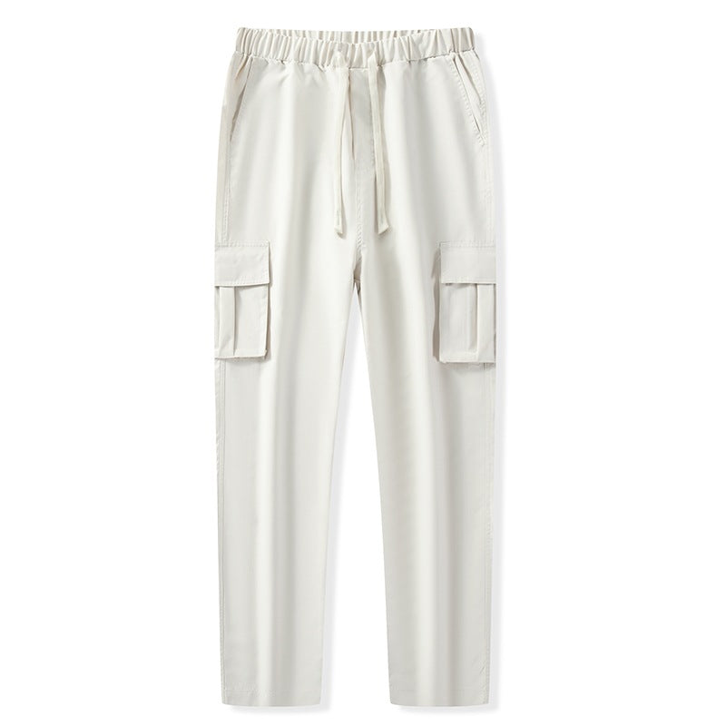 Men's Technical Cargo Pants with drawstring waistband, reinforced knees & adjustable leg cuffs Mune Fashion
