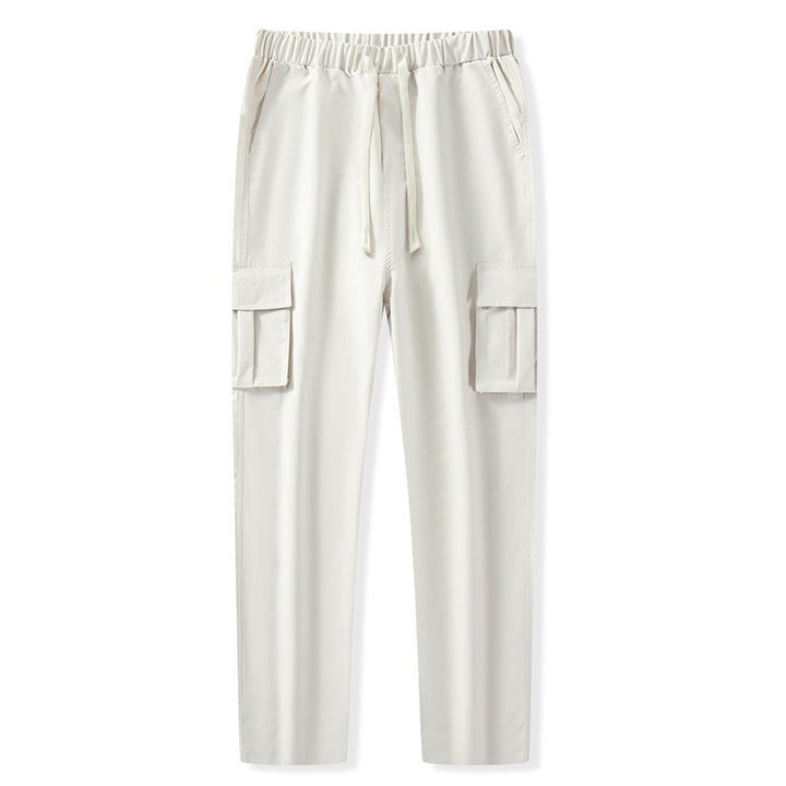 Men's Technical Cargo Pants with drawstring waistband, reinforced knees & adjustable leg cuffs Mune Fashion