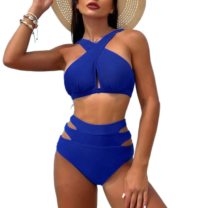 Women's High-Cut Bikini with Stylish Cut-Outs Mune Fashion