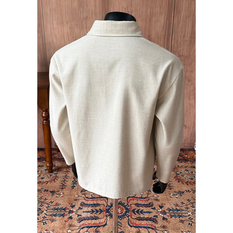 Men's Polo Shirt with Button Placket and Modern Design Mune Fashion