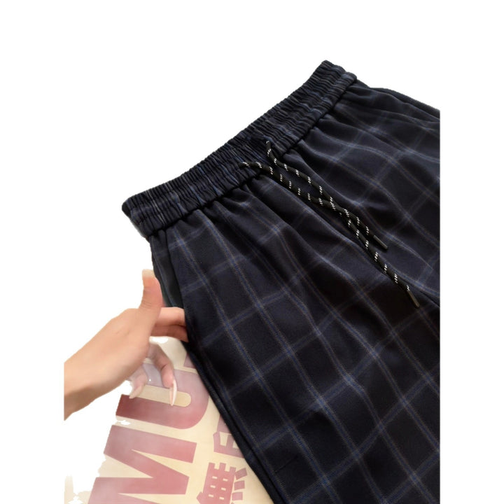 Ladies Fashion Checkered Pants Mune Fashion