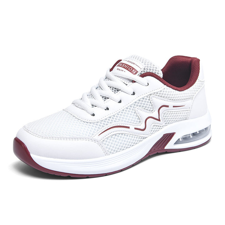 Women's city walking sneaker with visible heel air chamber and ergonomic EVA cushioning Mune Fashion