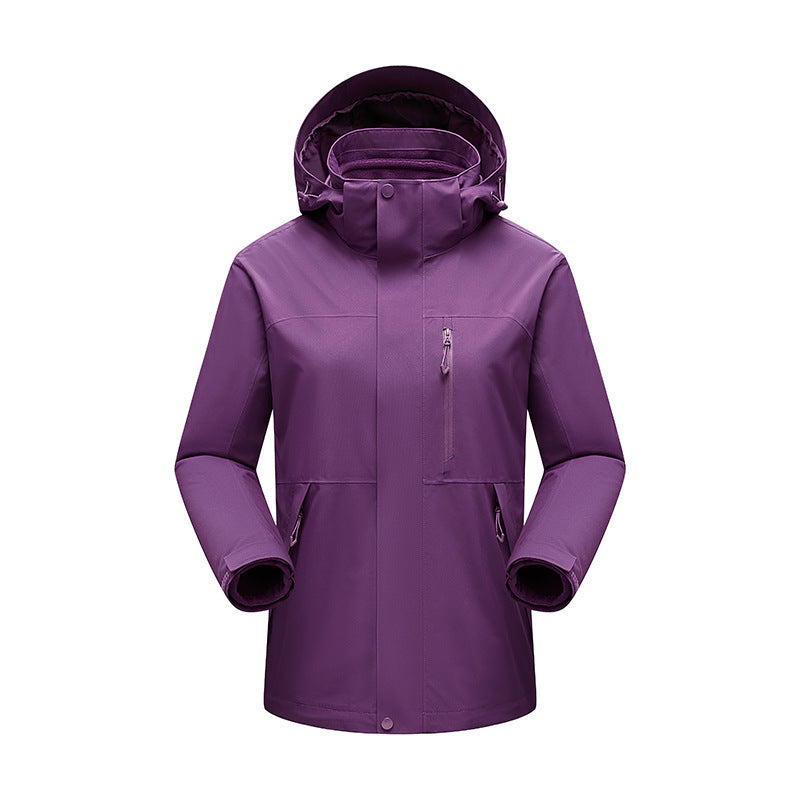 Men's Water-Repellent Winter Parka with Detachable Hood and Taped Seams Mune Fashion