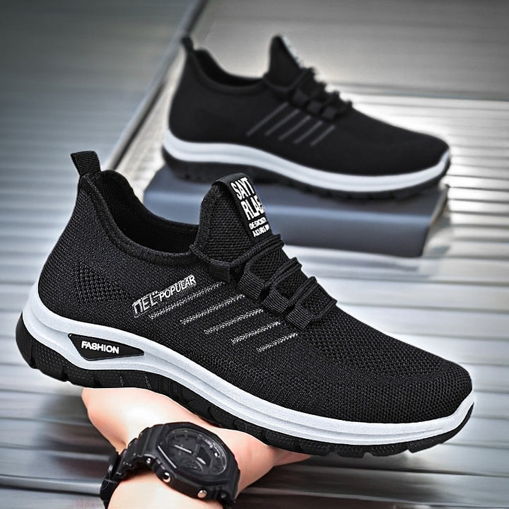 Women's nan ultra-light knit sports sneakers with elastic entry, shock-absorbing platform midsole, and grippy profile outsole Mune Fashion