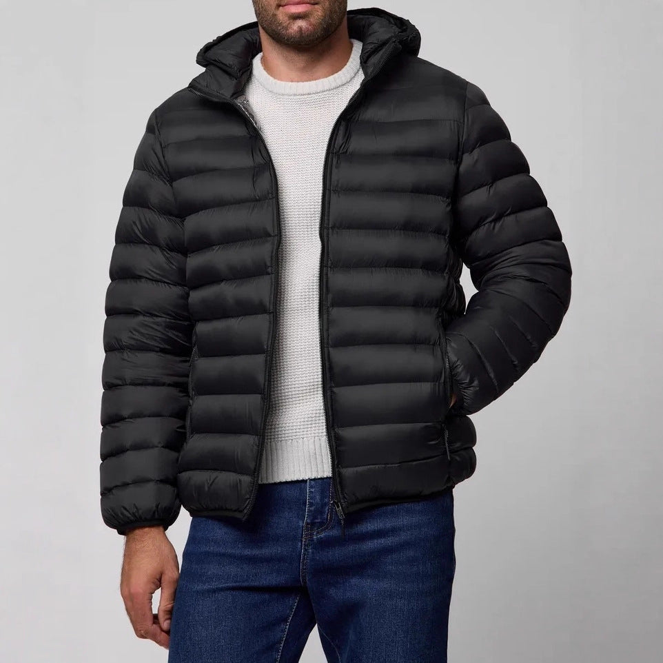 Women's Modern Quilted Jacket with Hood
