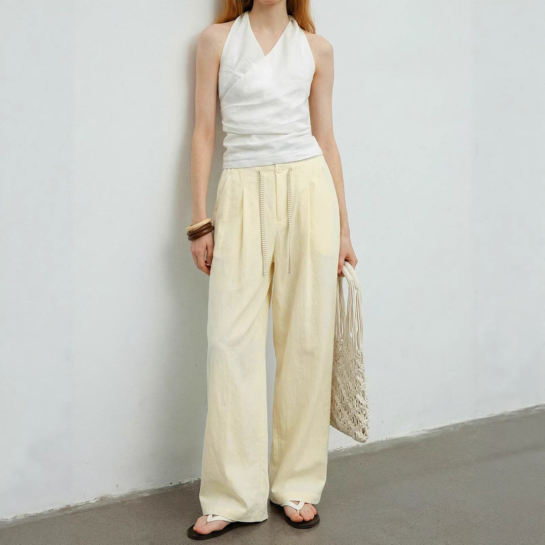 Damen Lockere Baumwollhose Mune Fashion