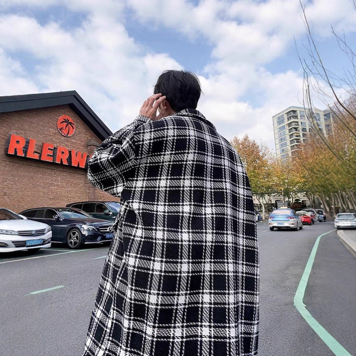 Men's Urban Check Pattern Jacket Mune Fashion