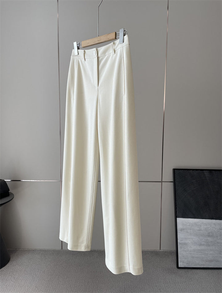 Ladies Elegant Wide Cut Pants Mune Fashion