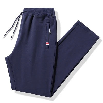 Men's Cone Thermal Jogging Pants with Zipper Pockets & Drawstring Mune Fashion