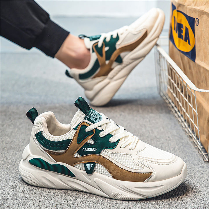 Men's Retro-Performance Street Sneaker with multilayer sole technology and breathable mesh Mune Fashion