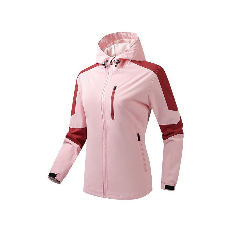 Men's Breathable Softshell-Hardshell Hybrid Jacket with Hood and Waterproof Zipper Pockets Mune Fashion