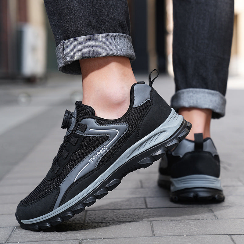Unisex lightweight trail and city sneaker with finely adjustable rotary closure, reinforced toe cap and multidirectional profile sole Mune Fashion