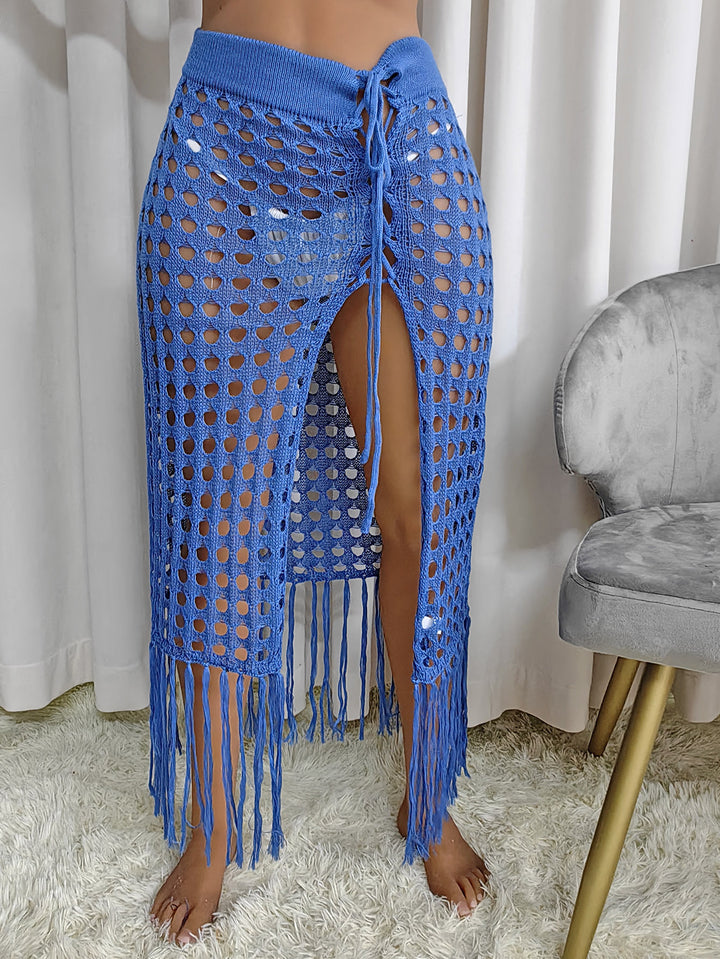 Women's Neck-enhancing Crochet Skirt Mune Fashion
