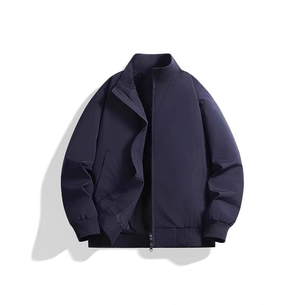 Men's Fashion Quilted Jacket with High Collar Mune Fashion