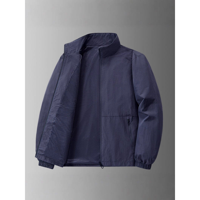 Men's Lightweight Summer Jacket with Breathable Mesh Lining Mune Fashion