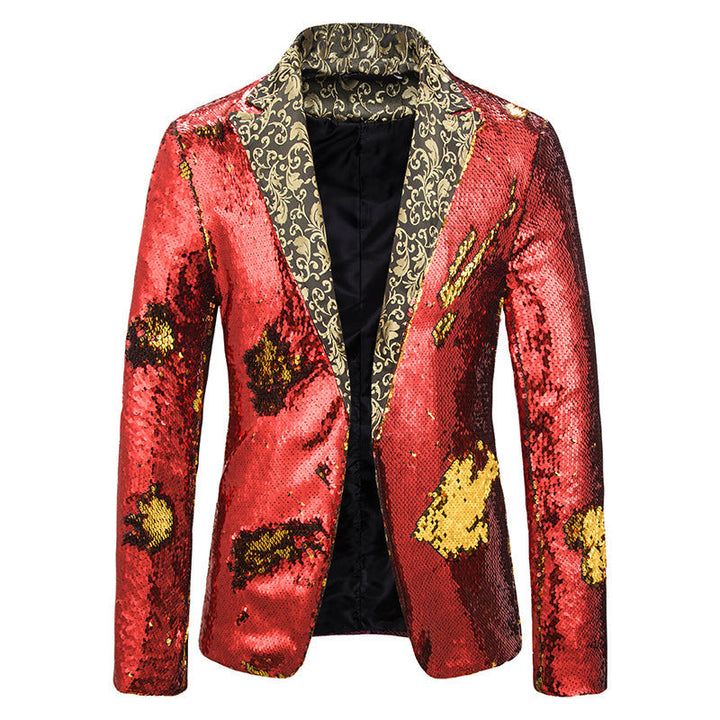 Men's Extravagant Sequin Blazer Jacket Mune