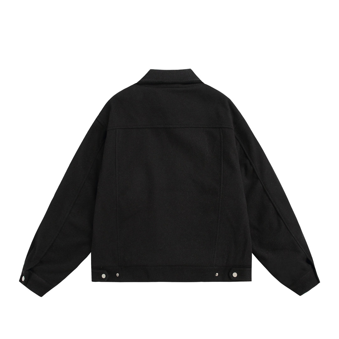 Unisex Boxy Blouson Jacket with technical double zip and oversized silhouette Mune Fashion
