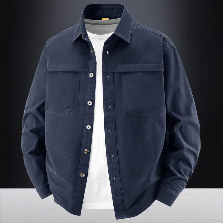 Men's classic long sleeve shirt jacket Mune Fashion