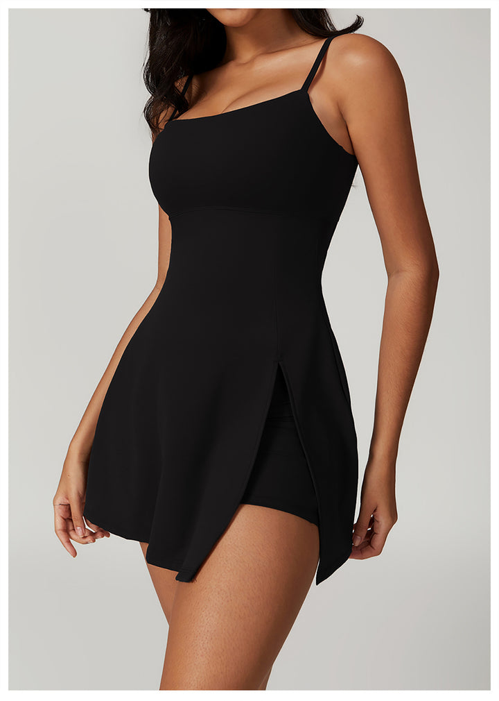 Women's swimming dress with integrated shorts and adjustable straps Mune Fashion