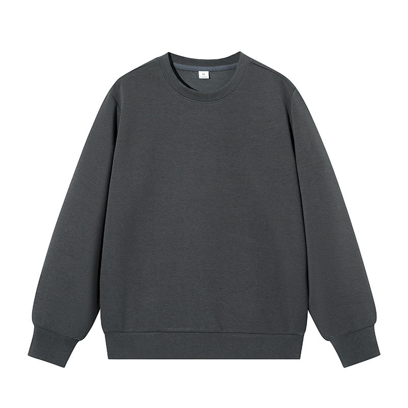 Unisex Oversize Round Neck Sweatshirt made of heavy French Terry with ribbed cuffs Drune