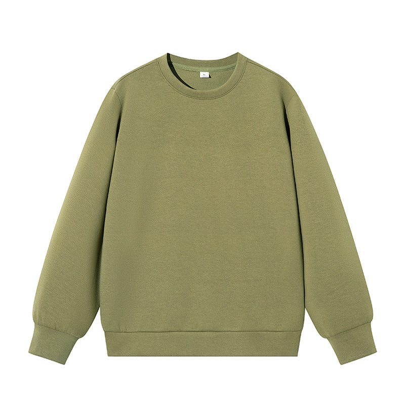 Unisex Oversize Round Neck Sweatshirt made of heavy French Terry with ribbed cuffs Drune