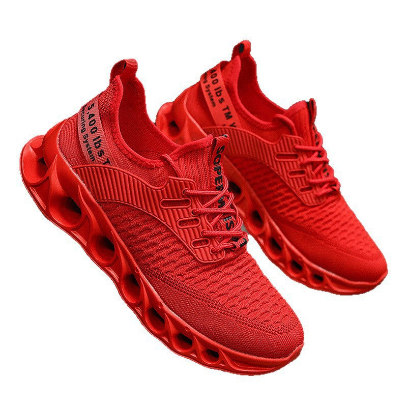 Unisex Performance Sneaker with innovative perforated air sole and knitted upper material Mune Fashion