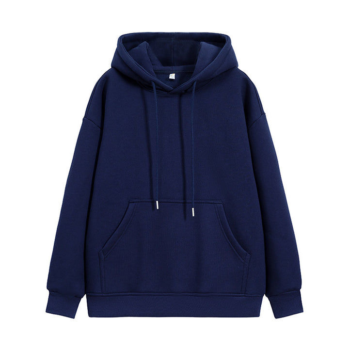 Unisex Oversize Hoodie with Kangaroo Pocket and Drop Shoulder Drune