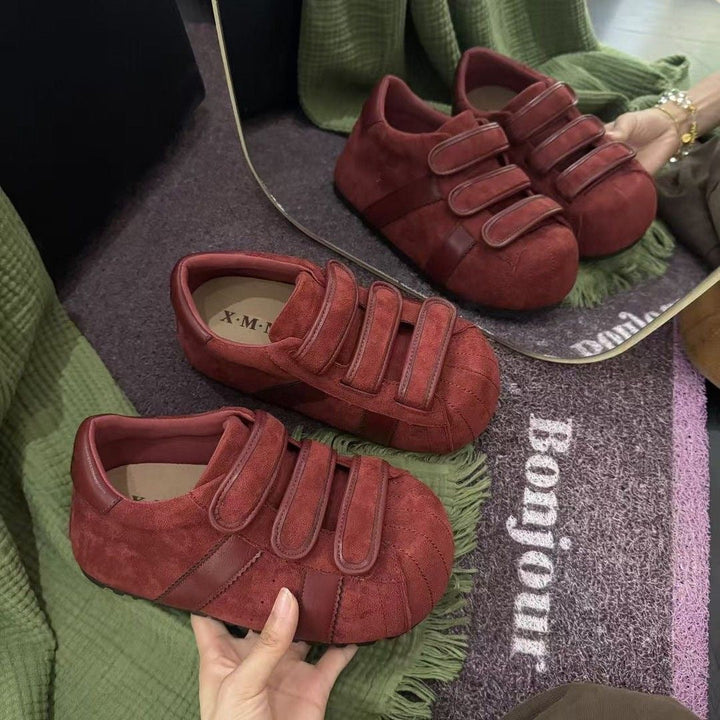 Women's Sporty Sneakers with Velcro Closure Mune Fashion