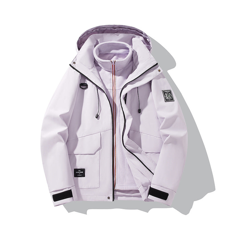 Men's Waterproof Outdoor Jacket with Hood Mune Fashion